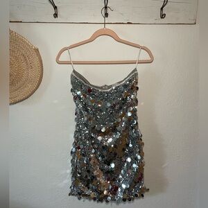 Tilly’s West of Melrose Paillettes Mini Dress